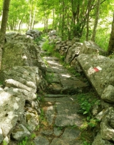 Sito megalitico di Colombin. Megalithic site of Colombin.